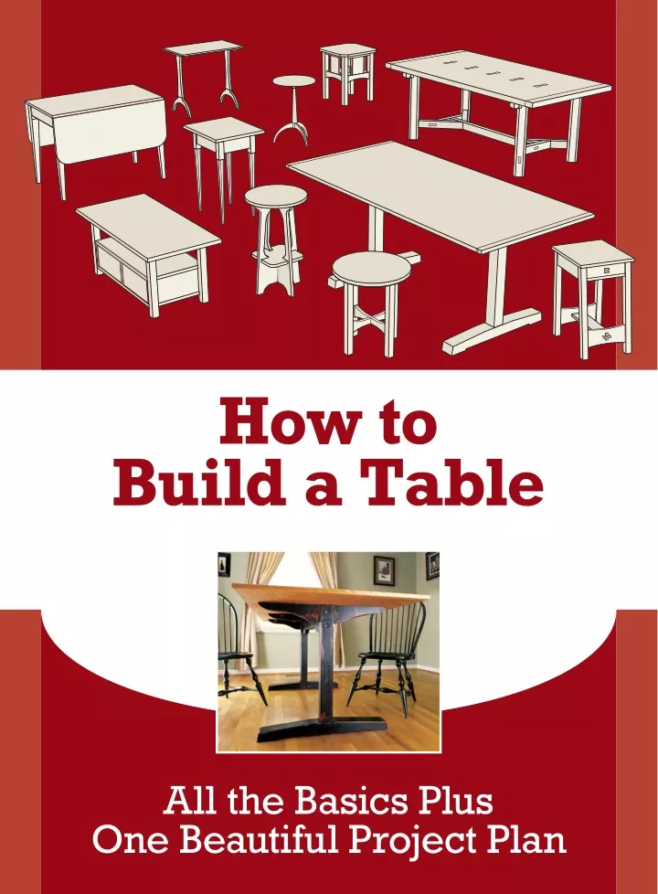 how to build a table