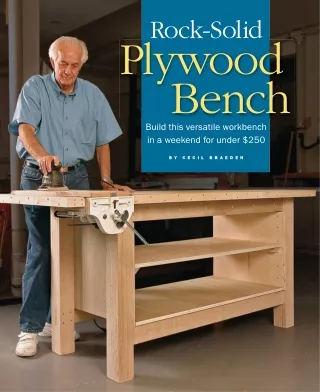 Rock-Solid Plywood Bench - woodworking projects ideas