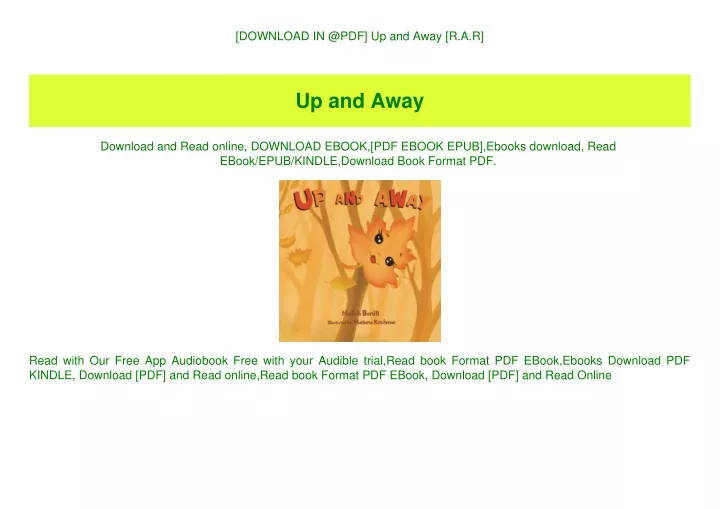 download in @pdf up and away r a r