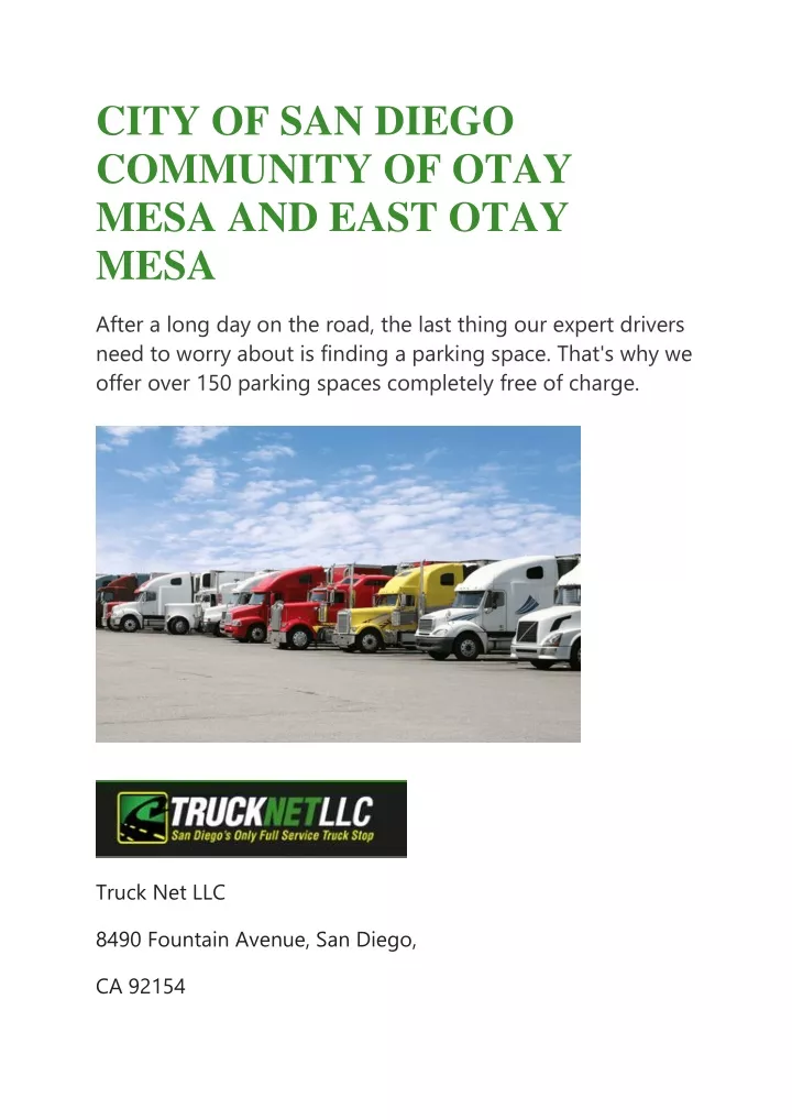 city of san diego community of otay mesa and east