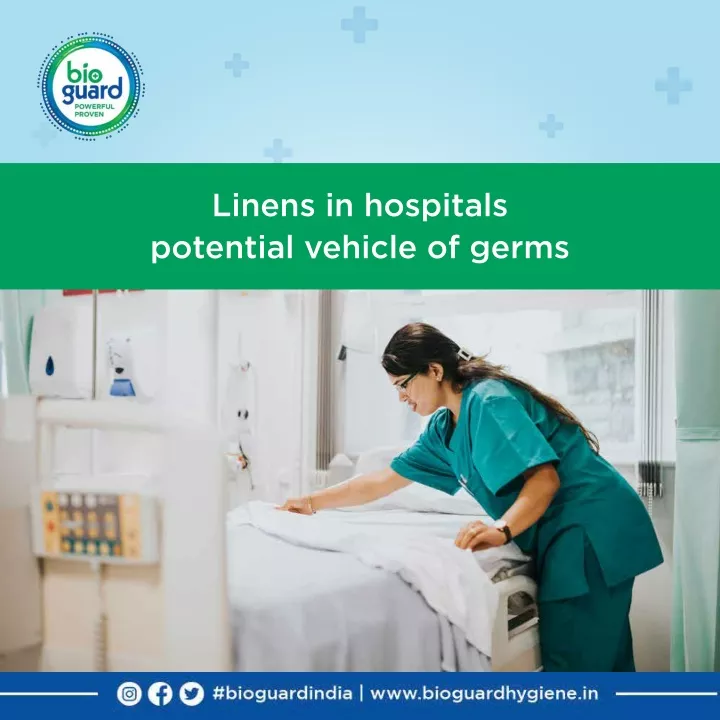 linens in hospitals potential vehicle of germs