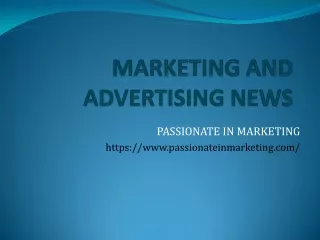 passionate marketing ppt