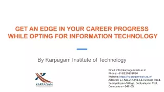 GET AN EDGE IN YOUR CAREER PROGRESS WHILE OPTING FOR INFORMATION TECHNOLOGY - KIT (1)