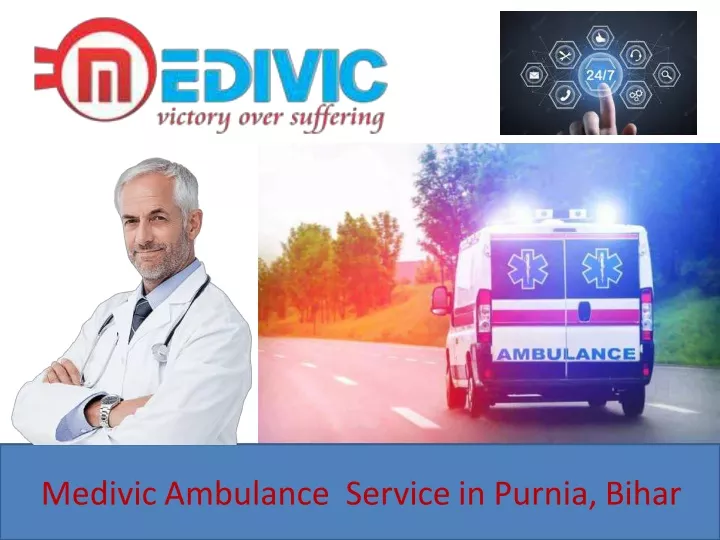 medivic ambulance service in purnia bihar