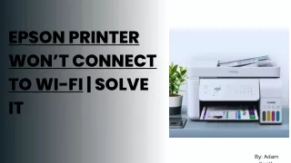 epson printer won t connect to wi fi solve it