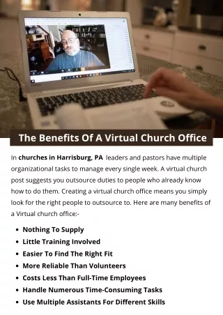 The Benefits Of A Virtual Church Office