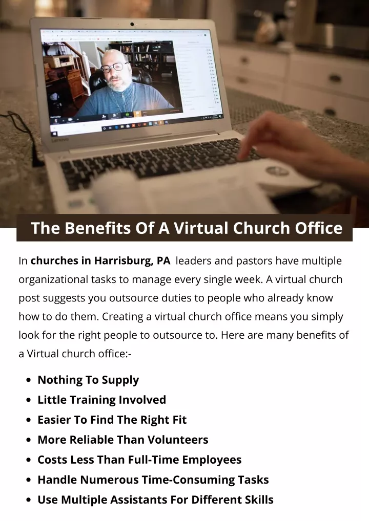 the benefits of a virtual church office