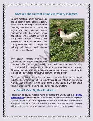 What Are the Current Trends in Poultry Industry_FarmWeek