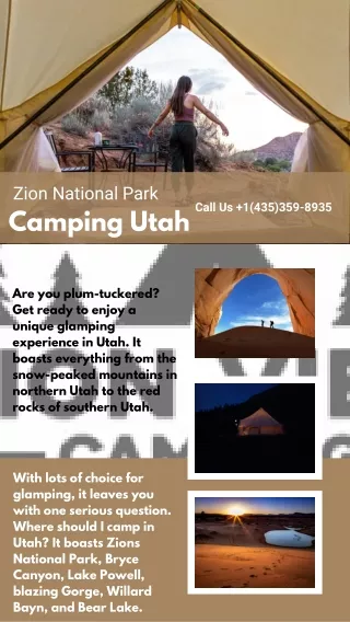 Glamping in Southern Utah | Zion View Camping