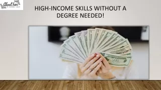 High-Income Skills Without a Degree Needed!