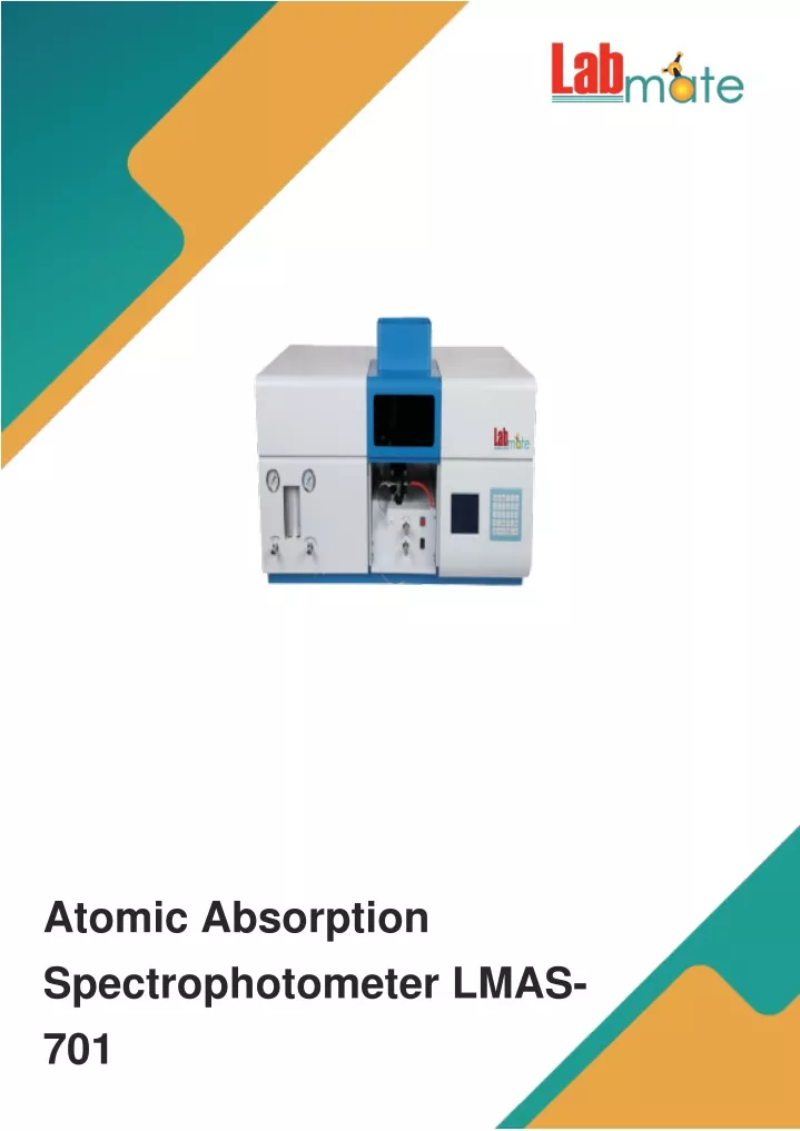 atomic absorption spectrophotometer lmas 701