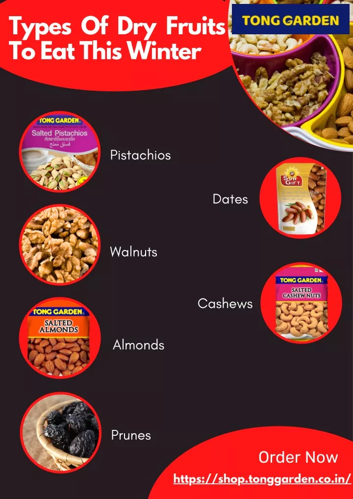 types of dry fruits to eat this winter