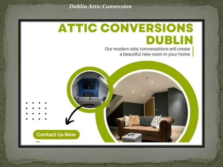 dublin attic conversion