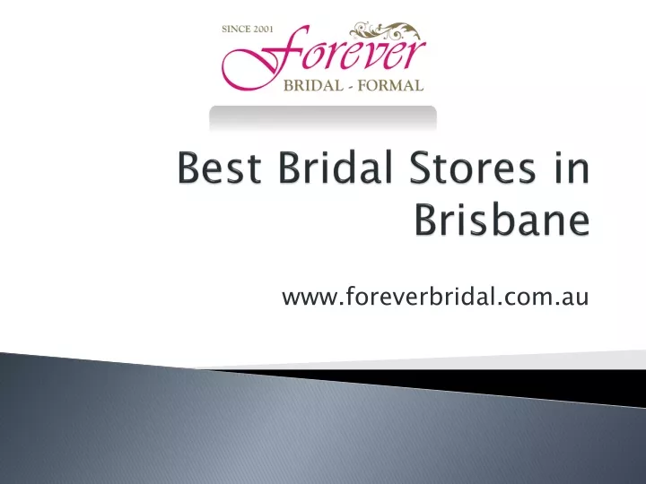 best bridal stores in brisbane