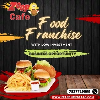 zoop cafe Franchise