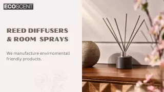 Reed Diffusers & Room Spray | EcoScent