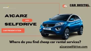 Where do you find cheap car rental services?