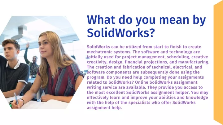 what do you mean by solidworks
