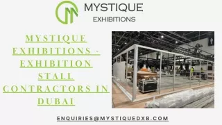 Mystique Exhibitions - Exhibition stall contractors in Dubai