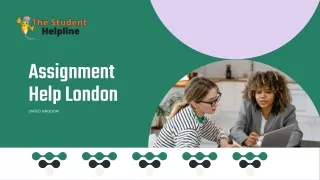 Assignment Help London With Top Experts