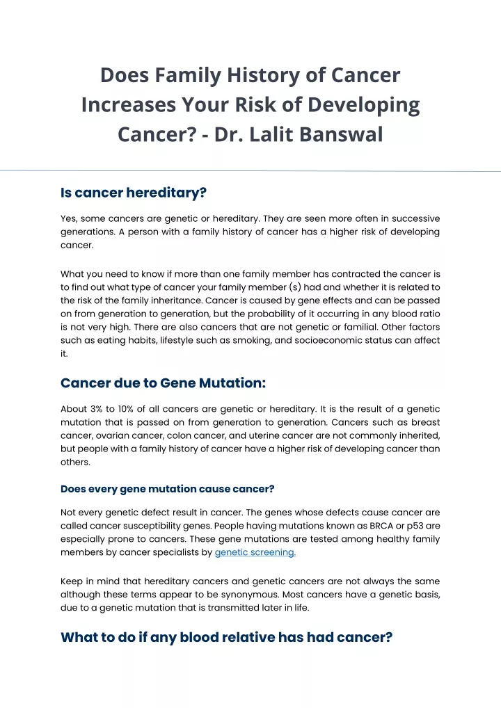 ppt-does-family-history-of-cancer-increases-your-risk-of-developing