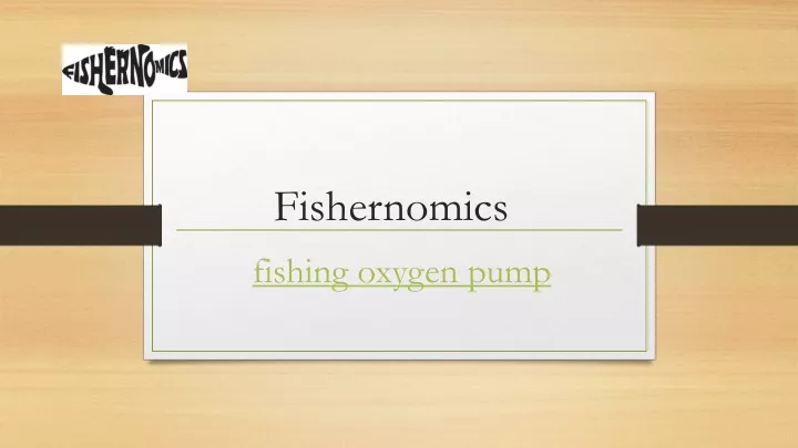 fishernomics