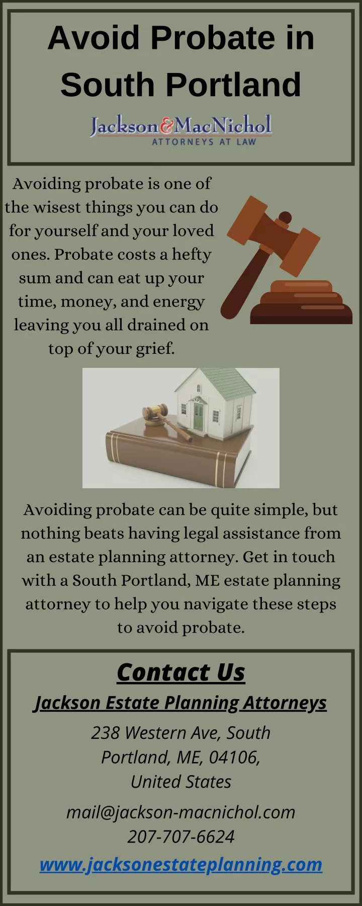 avoid probate in south portland