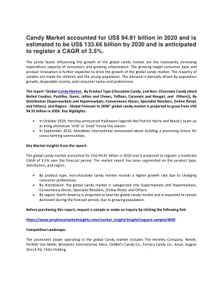 candy market accounted for us 94 91 billion