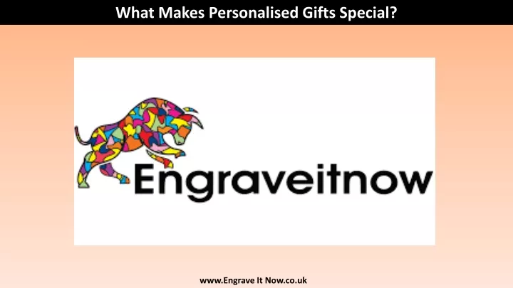 what makes personalised gifts special