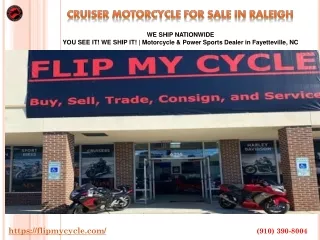 Cruiser Motorcycle For Sale in Raleigh