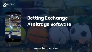 Arbitrage Betting Software - Betfoc