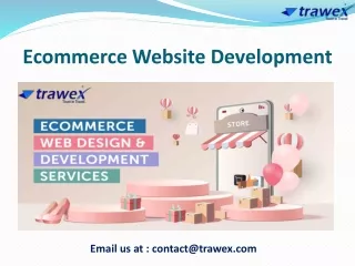 Ecommerce Website Development