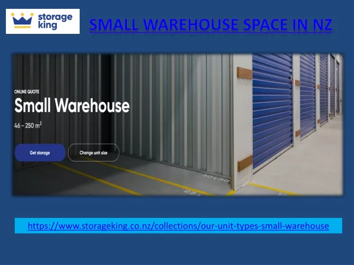 small warehouse space in nz