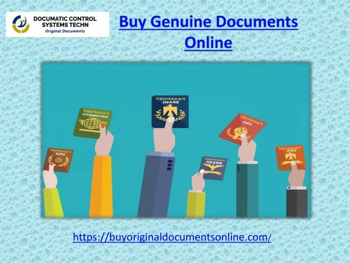 buy genuine documents online