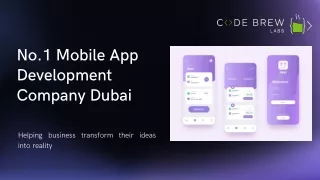 Top-Notch App Development Dubai (2023) - Code Brew Labs