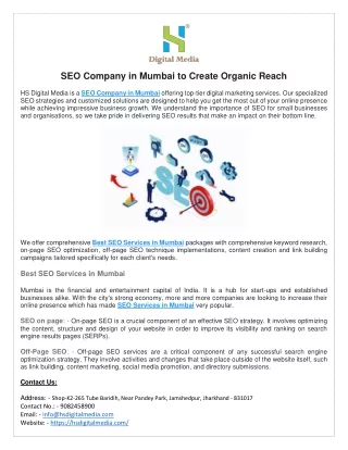 Best SEO Services in Mumbai