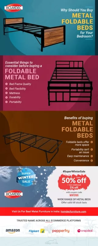 Should You Use Metal Foldable Beds?