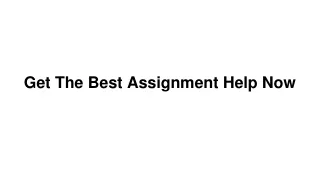 best assignment help uk