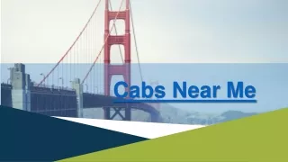 Cabs Near Me