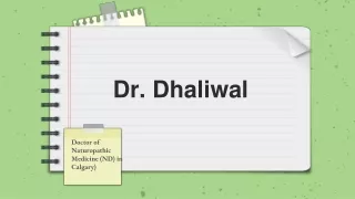 Dr. Dhaliwal - Acne Doctor Calgary