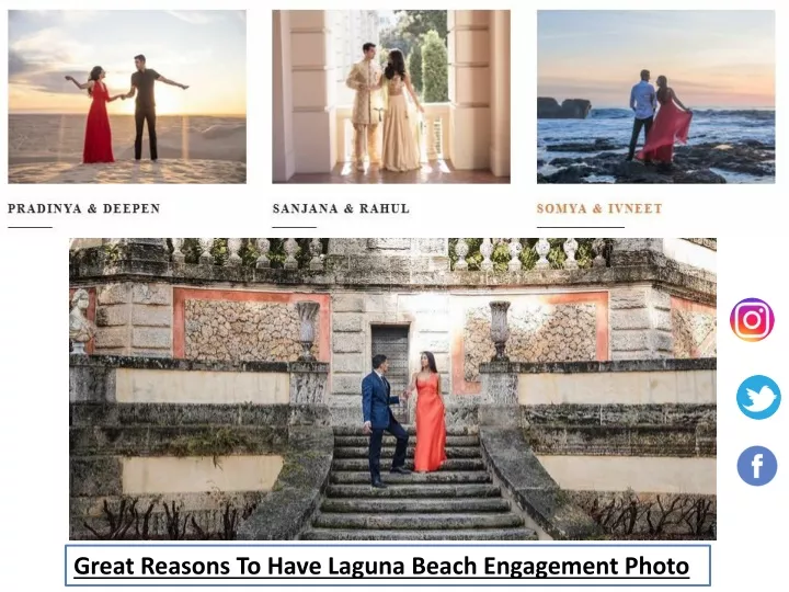 great reasons to have laguna beach engagement