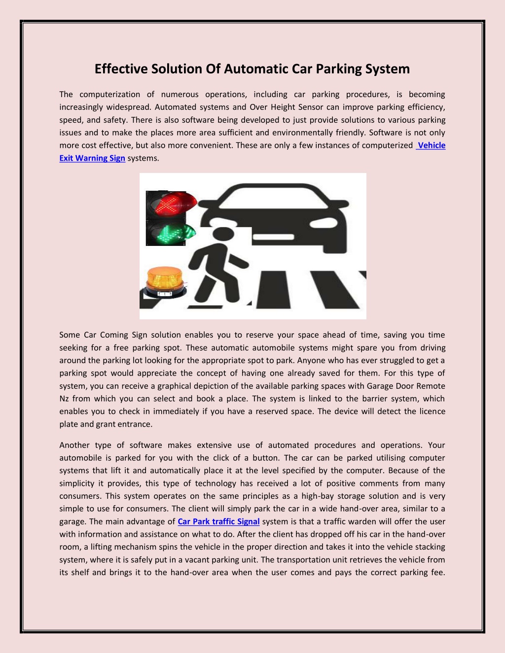 PPT - Effective Solution Of Automatic Car Parking System PowerPoint ...