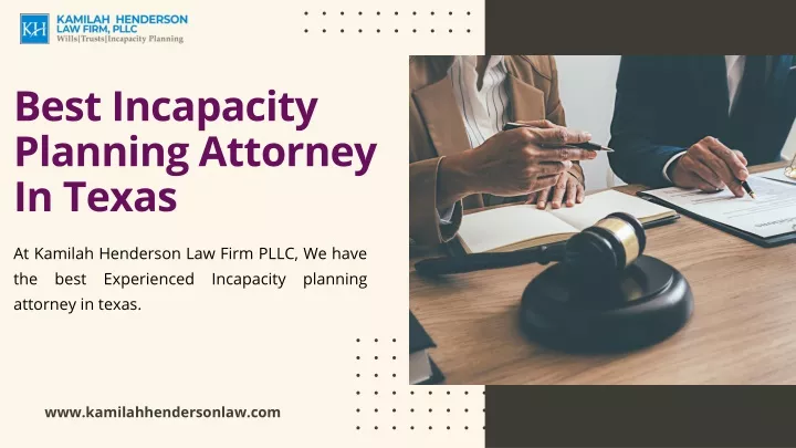 best incapacity planning attorney in texas