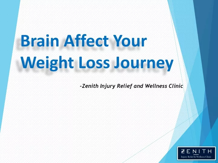 brain affect your weight loss journey
