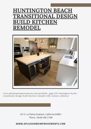 huntington beach transitional design build
