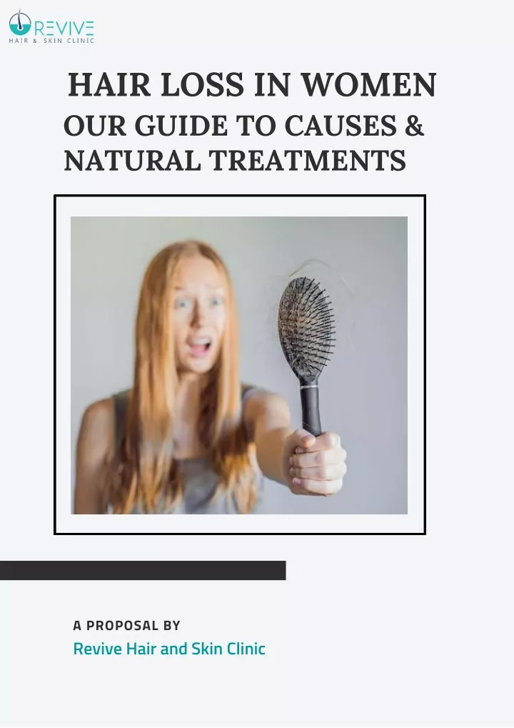 hair loss in women our guide to causes natural