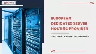 european dedicated server hosting provider