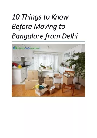 10 things to know 10 things to know before moving