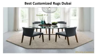 Best Customized Rugs Dubai