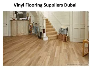 Vinyl Flooring Suppliers Dubai
